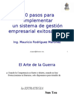 10 Pasos Para Implementar Un Sistema de Gestion