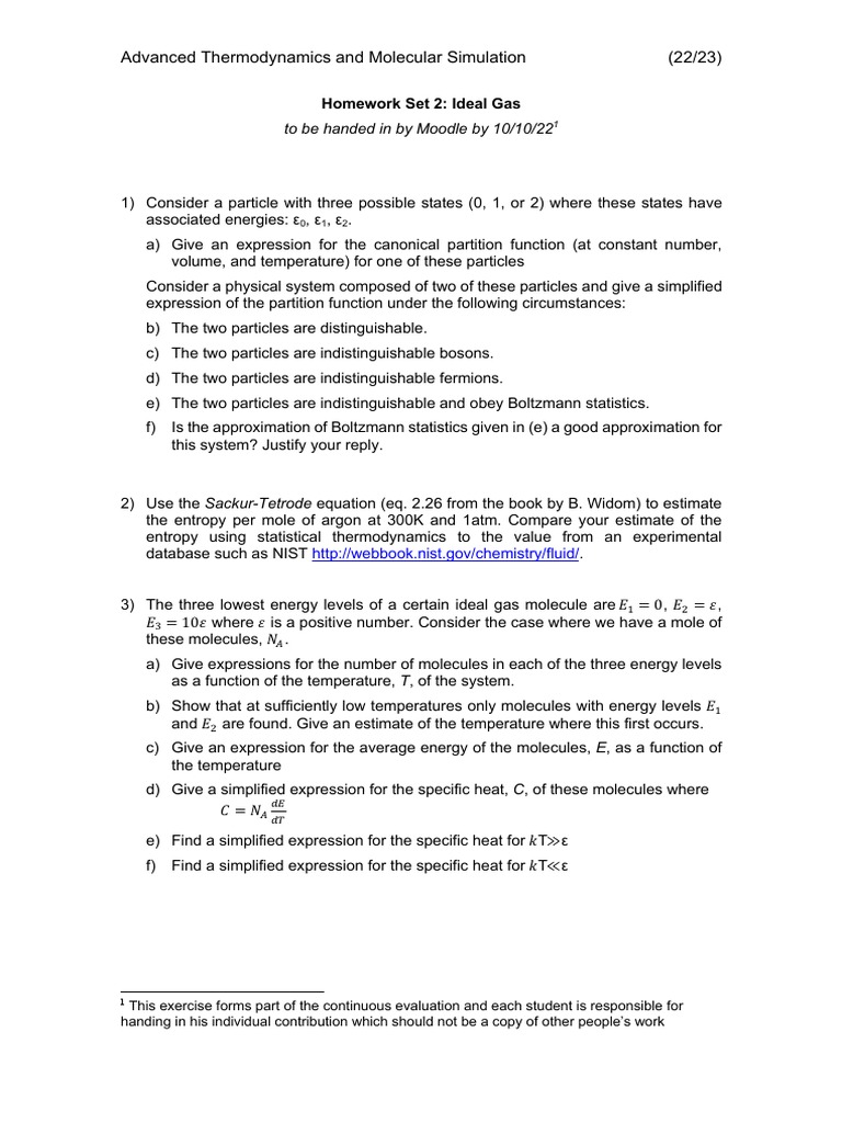 Entropy Calculation for CO₂ Gas | PDF