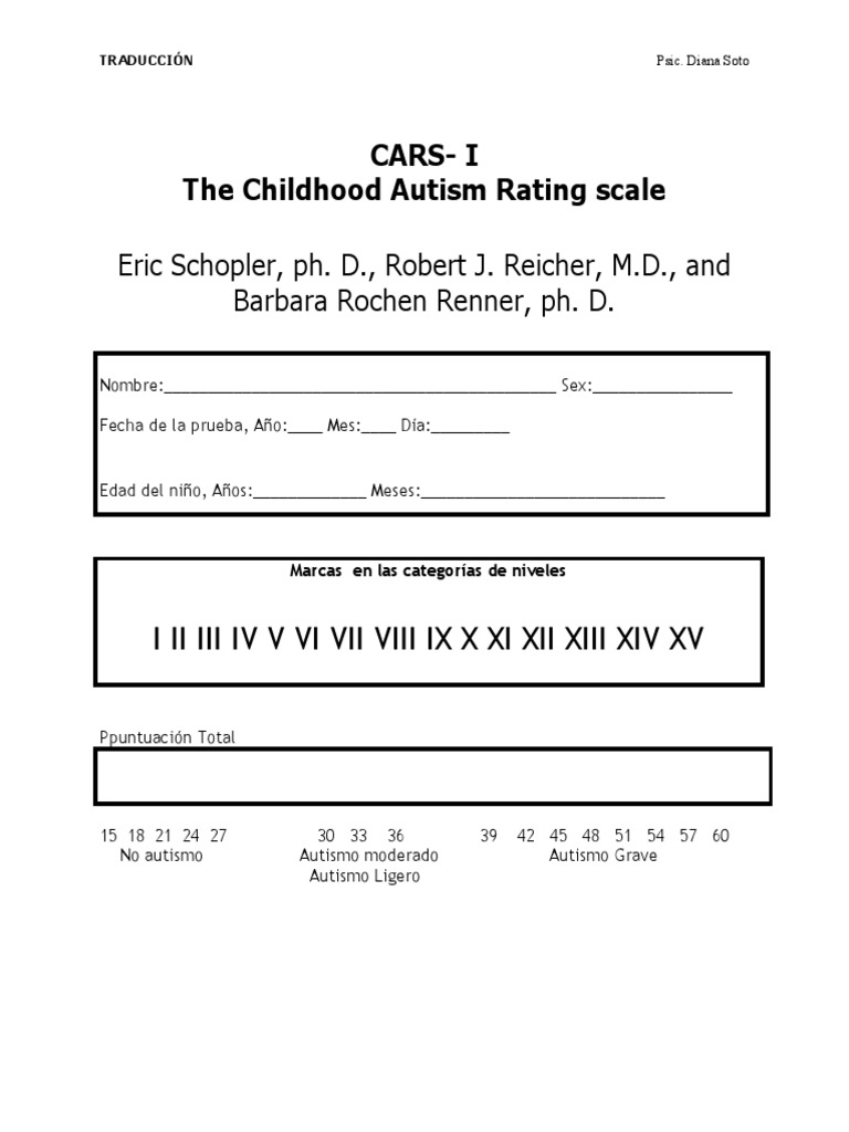 Cars Protocolo de Respuestas | PDF