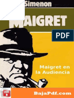 Maigret en La Audiencia - Georges Simenon
