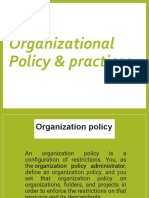 1st Lec Organization Policy