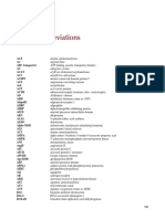 List of Abbreviations - 2018 - Human Biochemistry