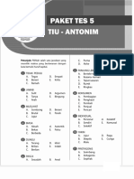 Antonim Soal + Pembahasan Paket 5