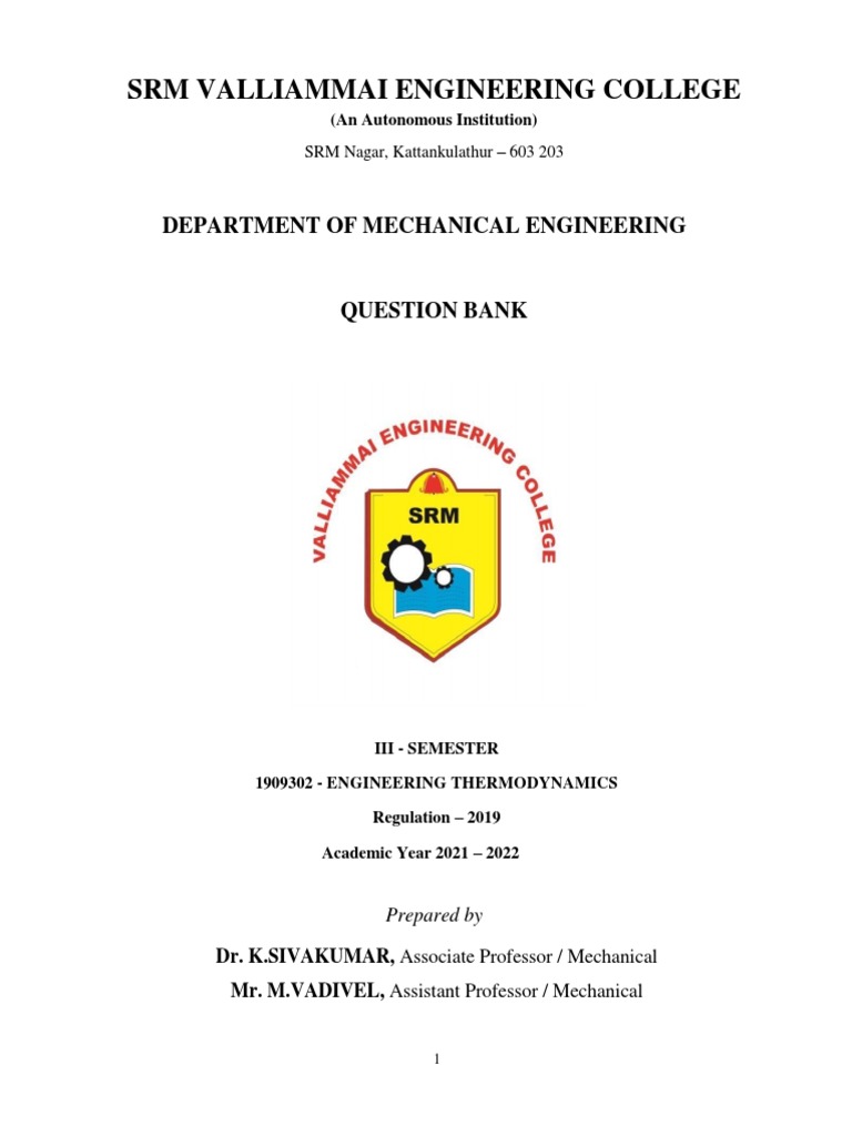 Engineering Thermodynamics | PDF | Heat | Gases