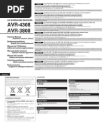 Download Denon 4308 User Guide by Cenk Tukel SN59967822 doc pdf