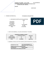 Informe Mesual de Agosto Maxpala 2022