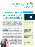 Santé, Corps & Esprit - Octobre 2019 + Dossier Spécial Guérrir Le Diabète Sans Médicaments