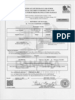 03 Certificate of Insurance On Financial Security For Pollution Damage