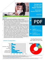 UNICEF ECARO Humanitarian Situation Report No. 1, 1 Jan - 31 March 2021