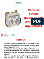Vacuum Circuit Breaker (VCB) Working and Applications