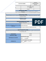 Solicitud de cambios en formatos de seguridad y salud en el trabajo por Covid-19