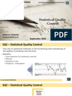 SI-5101 Statistical Process Control (2022)
