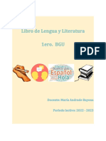 Lengua y Literatura - 1° BGU - Parcial 1
