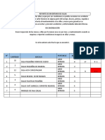 Reporte de Inventario de Sillas