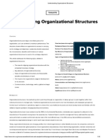 Understanding Organizational Structures
