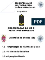 Curso especial de habilitação para promoção a suboficial da MB