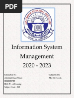 ISM Lab Practical File