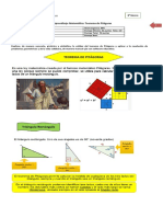 Guía Evaluada 8º Básico Teorema de Pitágoras