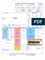 FESCO electricity bill details