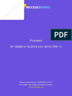 Processo #1000814-18.2019.4.01.3313 (TRF-1)