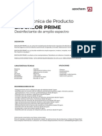 Especificaciones Biochlor Prime