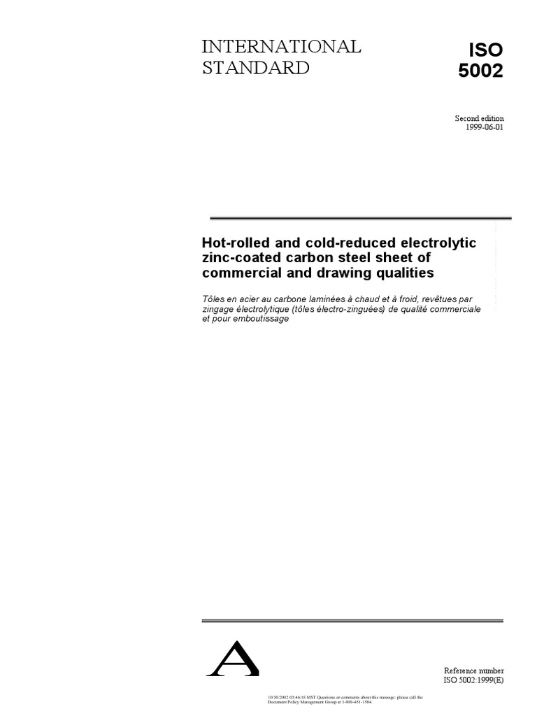 Iso 5002 | PDF | Technology & Engineering