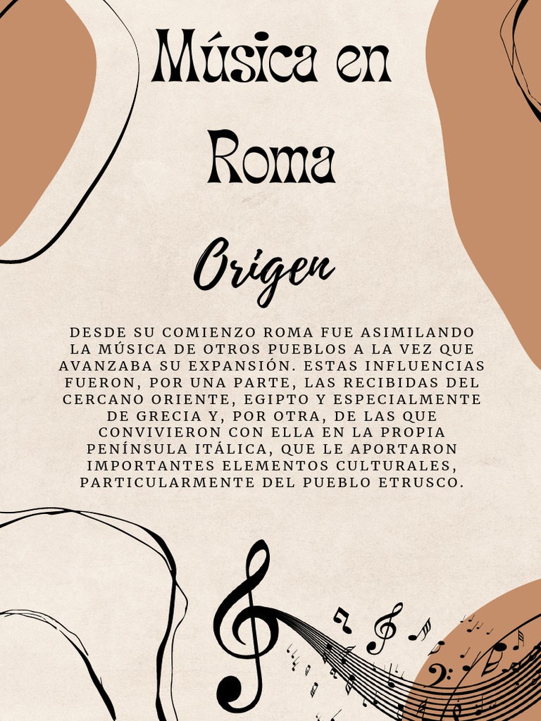 Música en Roma | PDF