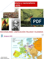 La Unificacion Italiana y Alemana - 2021 - 4eso