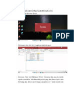 Langkah Membuat Report