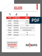 Reductor de Traslación PARTEQUIPOS