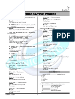 01 - Interrogative Words