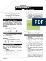 Determinantes matemáticos