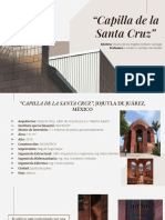 Obra - Capilla de La Santa Cruz
