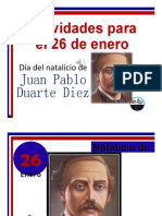 Actividades Del Dia de Juan Pablo Duarte Areglado