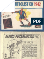 Album Futbolístico 1941-1942 (Editorial Cisne)