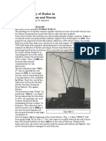 Brief History of Radar Development in the Soviet Union