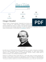 Biografia de Gregor Mendel S1 B1
