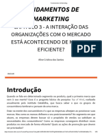 Capítulo 3 - A Interação Das Organizações Com o Mercado Está Acontecendo de Maneira Eficiente