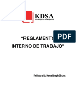 Reglamento Interno de Una Empresa en Nicaragua