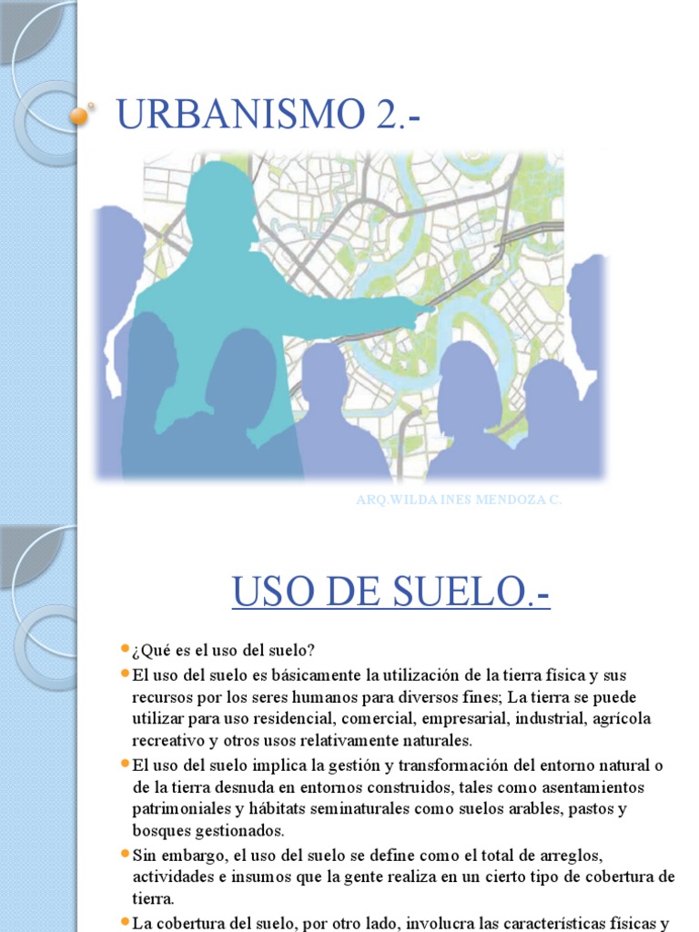Urbanismo 2 5ta Clase Uso de Suelo | PDF | Agricultura | Entorno natural