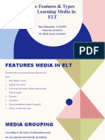 (Revisi) Group 1 The Features & Types of Learning Media in ELT