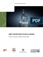 Giz Grey Water Recycling and Reuse 2011