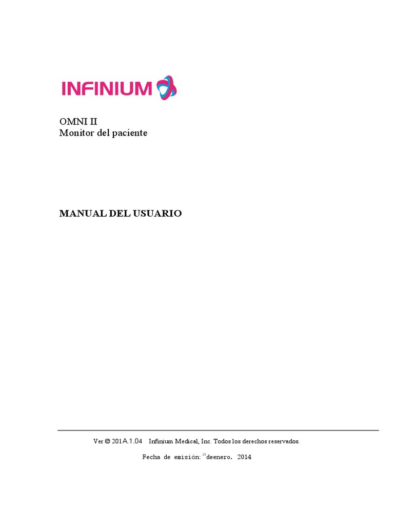 OMNI II User Manual SPANISH | PDF | Informática | Equipo de oficina