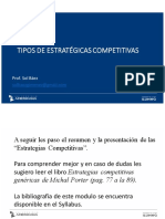 4 - Tipos de Estrategias Competitivas