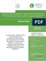 CGACC 2016 Estimaciones Regionales de Los Costos de Cambio Climatico