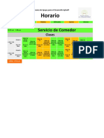 Horario Padi 2022-2023