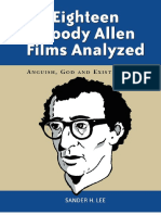 Eighteen Woody Allen Films Analyzed Anguish, God and Existentialism (Sander H. Ee)