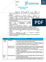 Planificación Anual Matemática 6