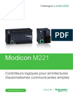 Catalogue Modicon M221 Controleurs Logiques Pour Architectures d Automatismes Communicantes Simples