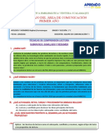 ESTRATEGIAS DE COMP LECTORA - Raphael Moisès Farromeque Cardènas1º